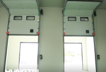 CỬA SECTIONAL DOOR TRƯỢT CONG