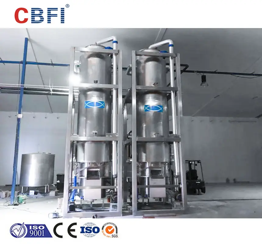 Solid Tube Ice Machine in Spain