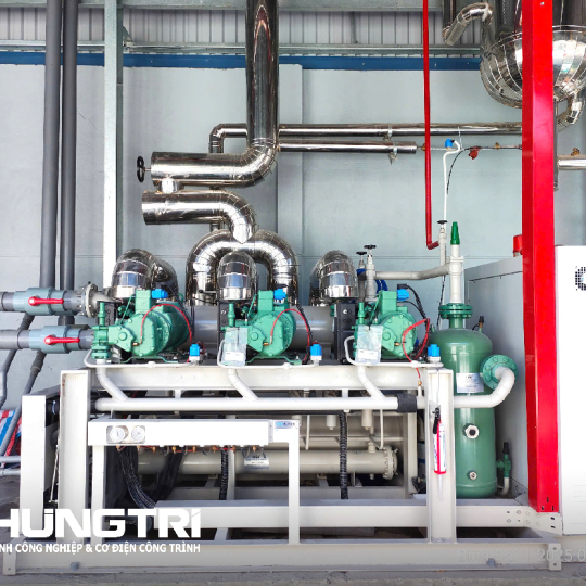 CỤM MÁY NÉN DÀN NGƯNG GIẢI NHIỆT NƯỚC BITZER