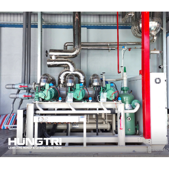 CỤM MÁY NÉN DÀN NGƯNG GIẢI NHIỆT NƯỚC BITZER