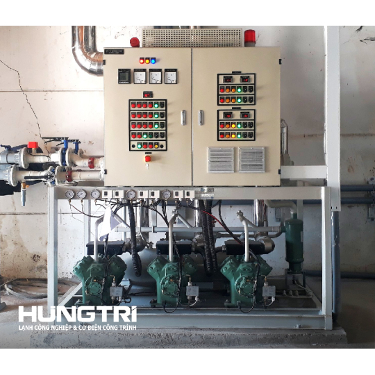 CỤM MÁY NÉN DÀN NGƯNG GIẢI NHIỆT NƯỚC BITZER