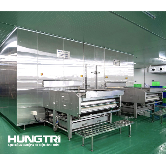 BĂNG CHUYỀN SIÊU TỐC IQF